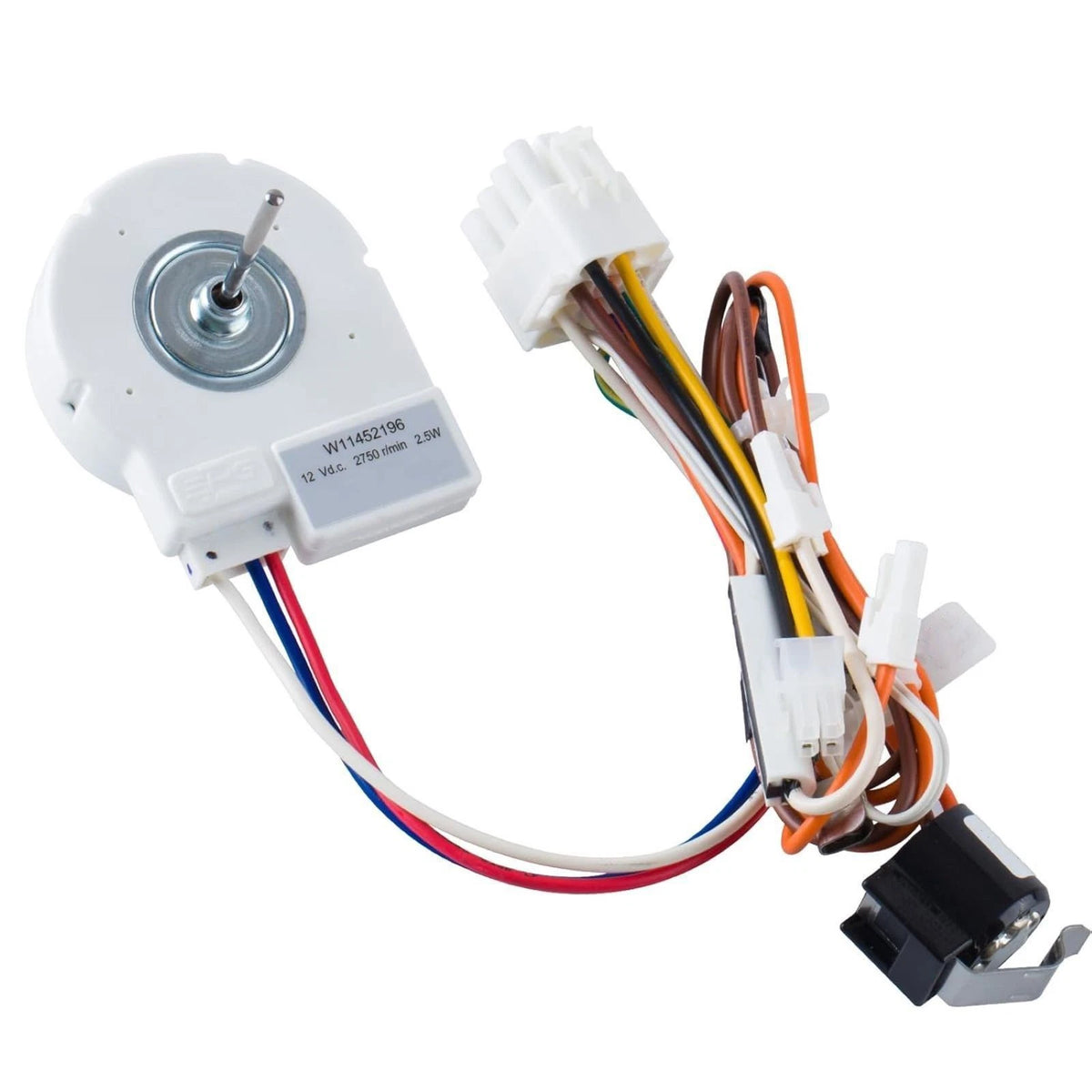 DC12V 2750RPM Refrigerator Evaporator Fan Motor W11452196 For Whirlpool