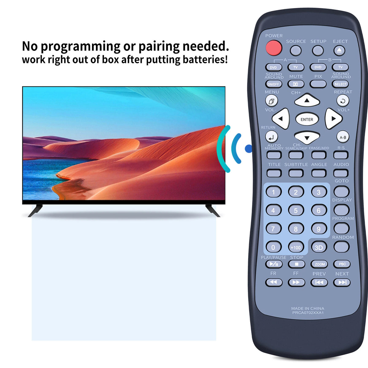 Remote For 2008-2018 Cadillac Escalade ESV Platinum Headrest Entertainment