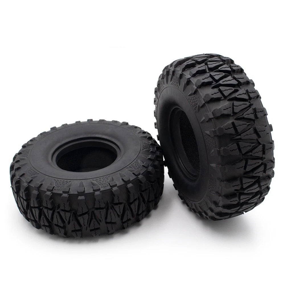 4Pack 1/10 RC Car 1.9" Rubber Wheel Tyres Tires Cover For 1.9in RC Wheel Rim D