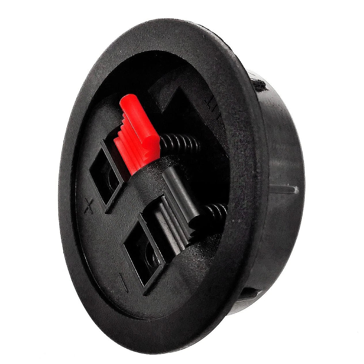 LRONG Round Speaker Terminal Cup 4PCS Express Spring Clip Double...