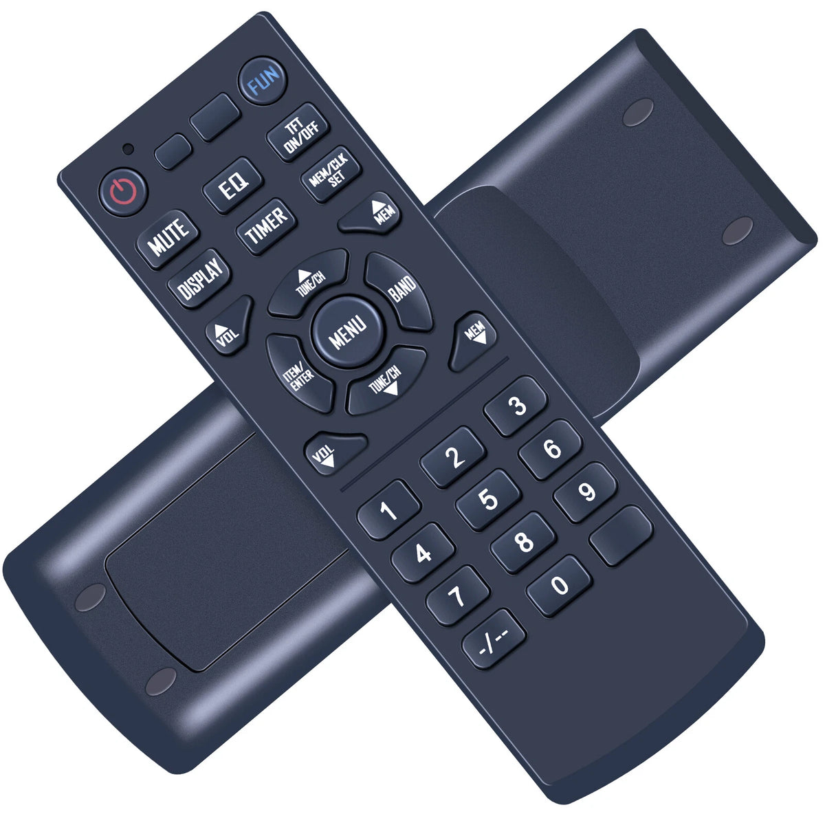 Replacement Remote Control For GPX KCL8806DT Car Audio