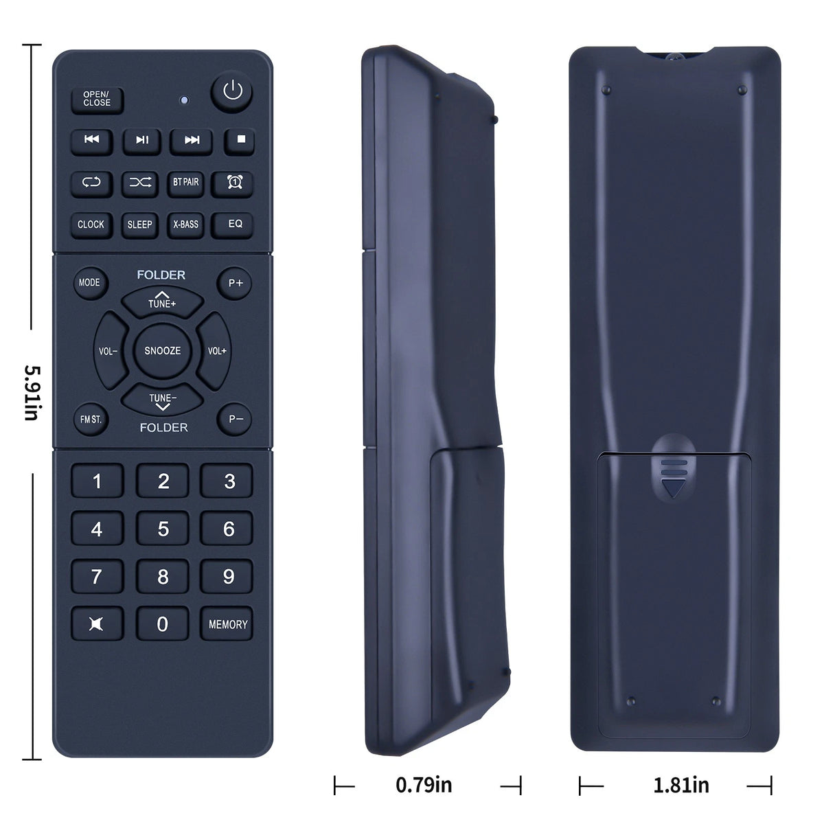 Replacement Remote Control For Oakcastle HIFI100 Stereo System