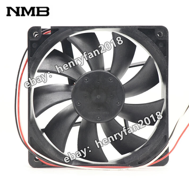 NMB-MAT 4710KL-05W-B59 DC 24V 0.38A 120*120*25mm 3-wires Inverter Cooling Fan