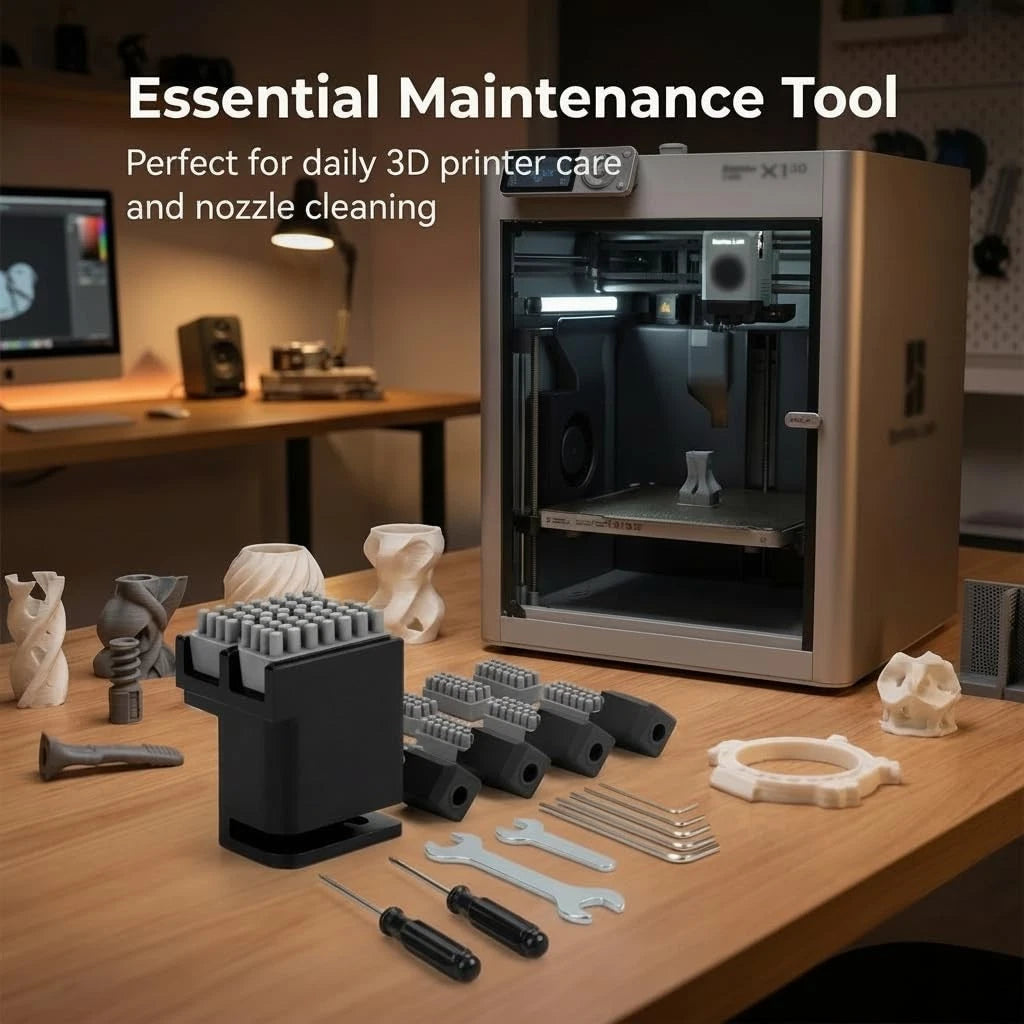 P1S 3D Printer Maintenance Tool Kit for Bambu Lab P1S/P1P/X1/X1C/X1E, Nozzle...