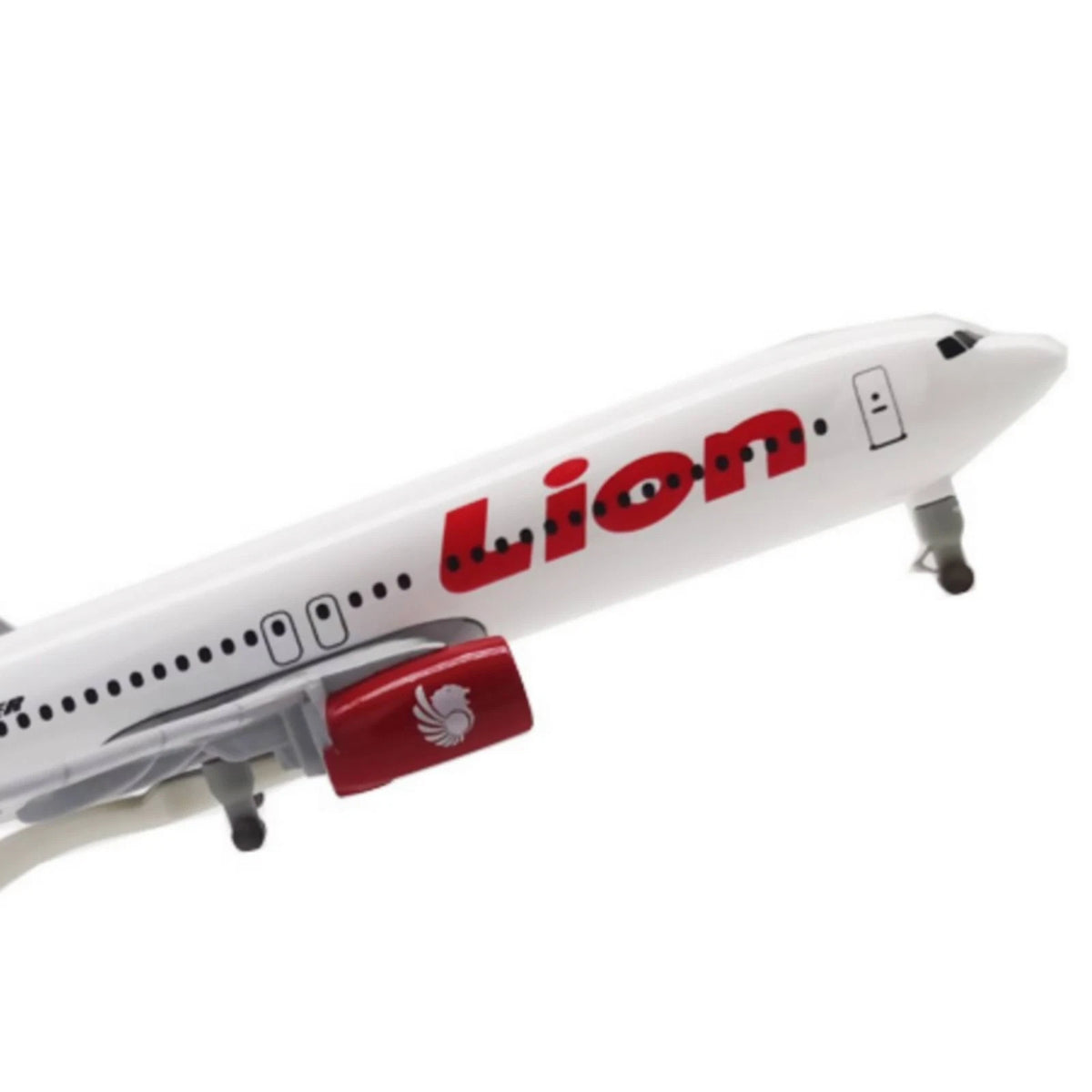 1:350 Scale Diecast Alloy Lion Air B737 Airplane Aircraft Model Souvenir Display