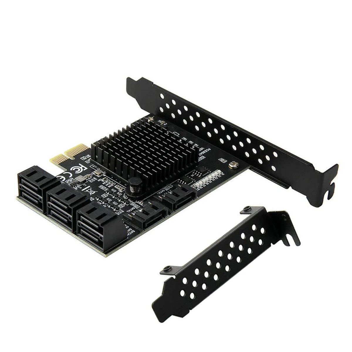 8-Port SATA 3.0 PCI Express Expansion Card PCI-E Controller 6G Adapter for HDD