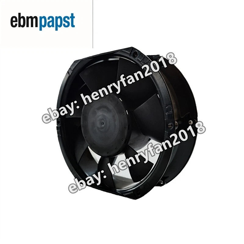 Ebmpapst 6448U Axial Fan DC 48V 0.35A 17W Φ172x150x51mm IP68 Cabinet Cooling Fan