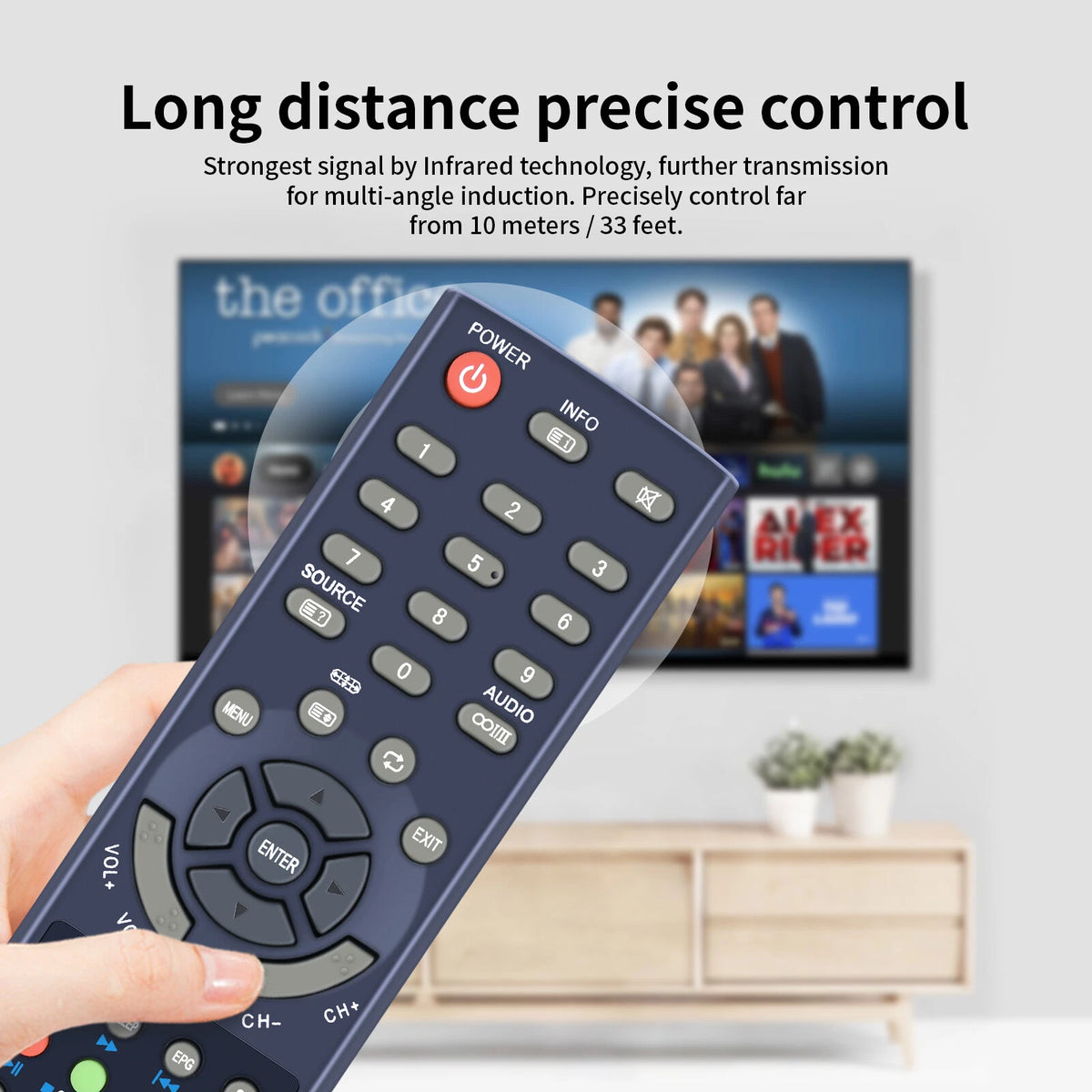 Remote Control For Proline L3237HD L1932HD L2033HD TV
