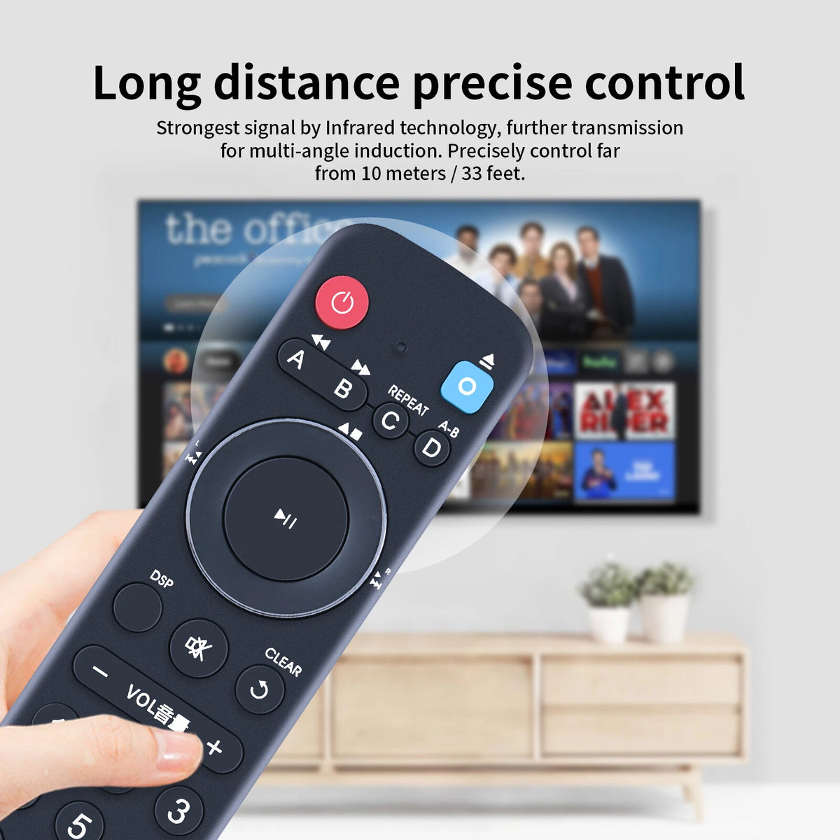 ZC89320 Replace Remote Control For Yamaha Micro Component System MCR-B142