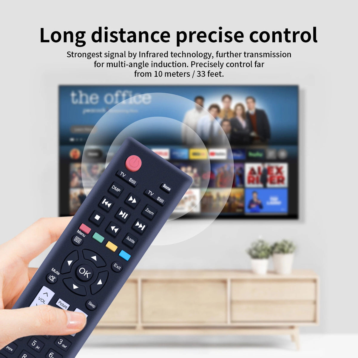 ER-22645HS Remote Control For Hisense LED TV LEDN50D36P 50D36P-N ER-22641HS