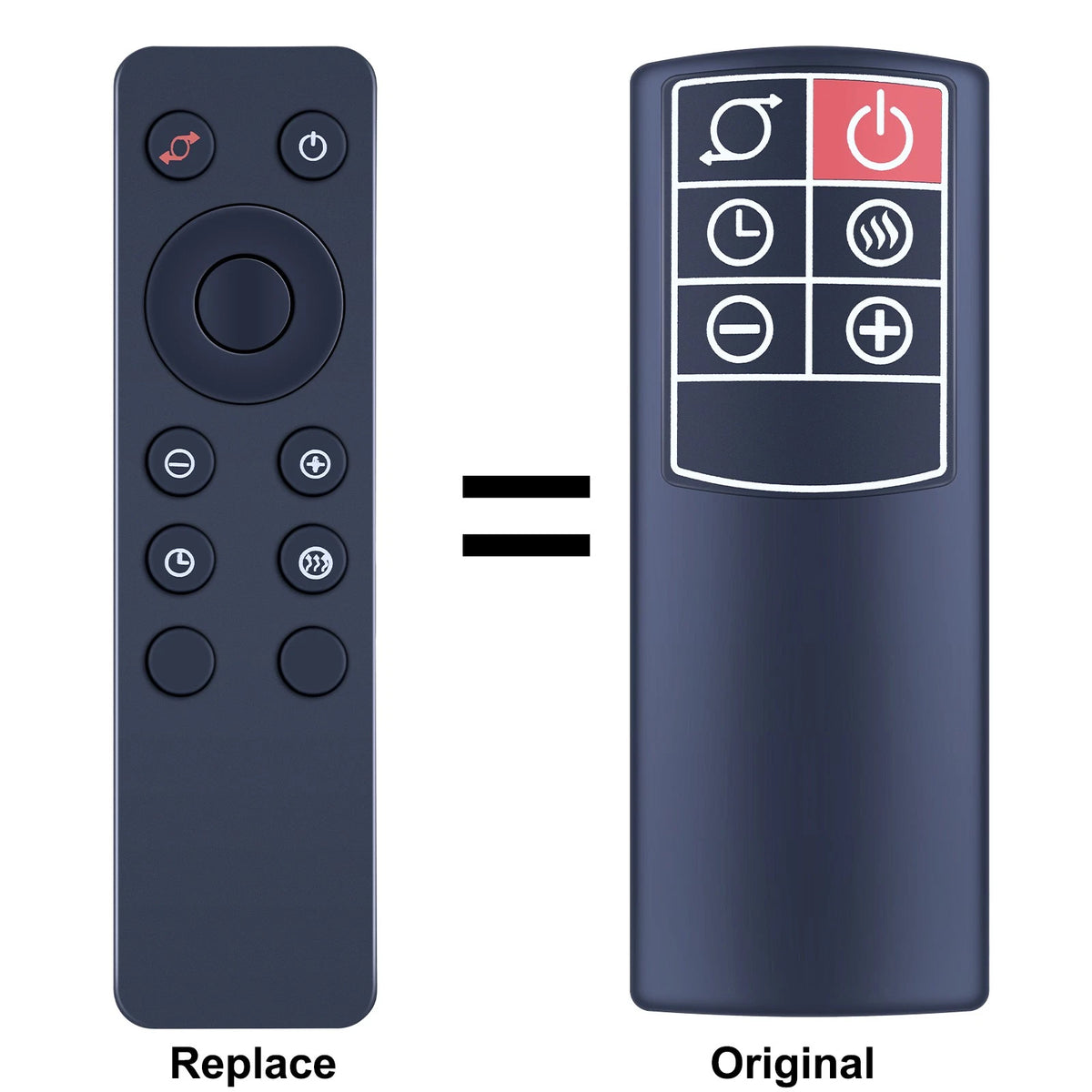 For Lasko CT22445-1 Heater Fan Replacement 6 Button Remote Control -