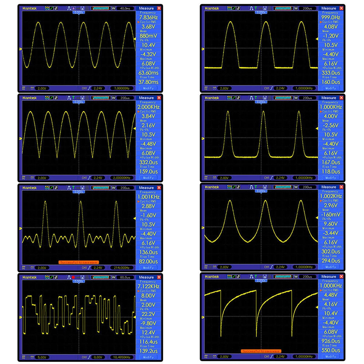 Multi Waveform Signal Generator DDS 15 Patterns 0.01Hz-500kHz with USB Cable