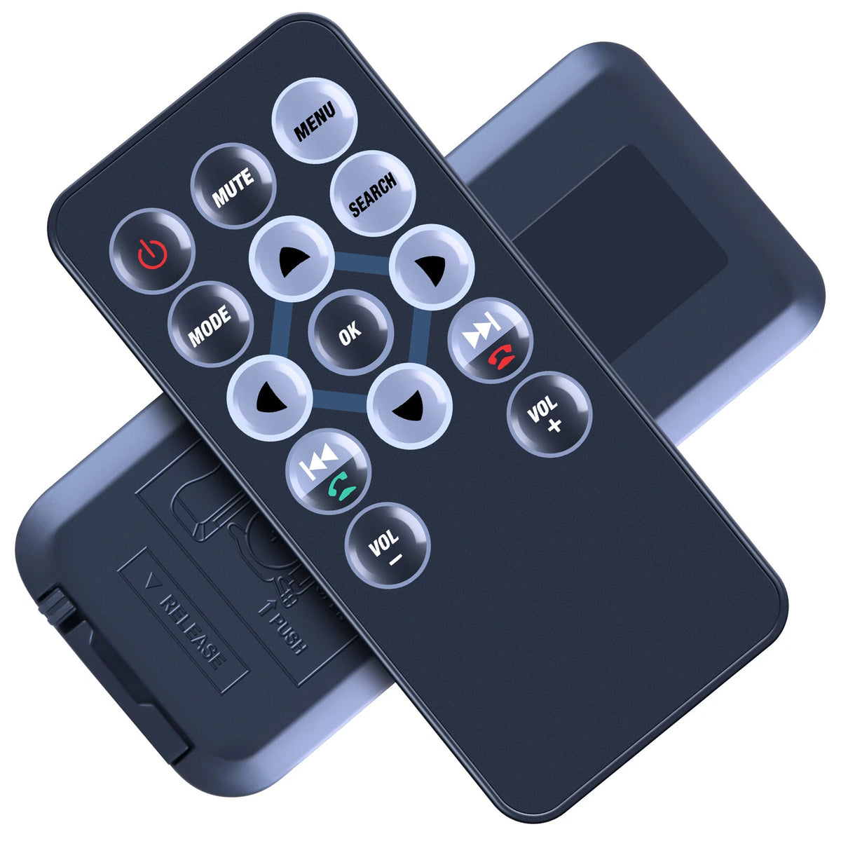 Replacement Remote Control For BOSS BV9370B Car Audio Stereo System