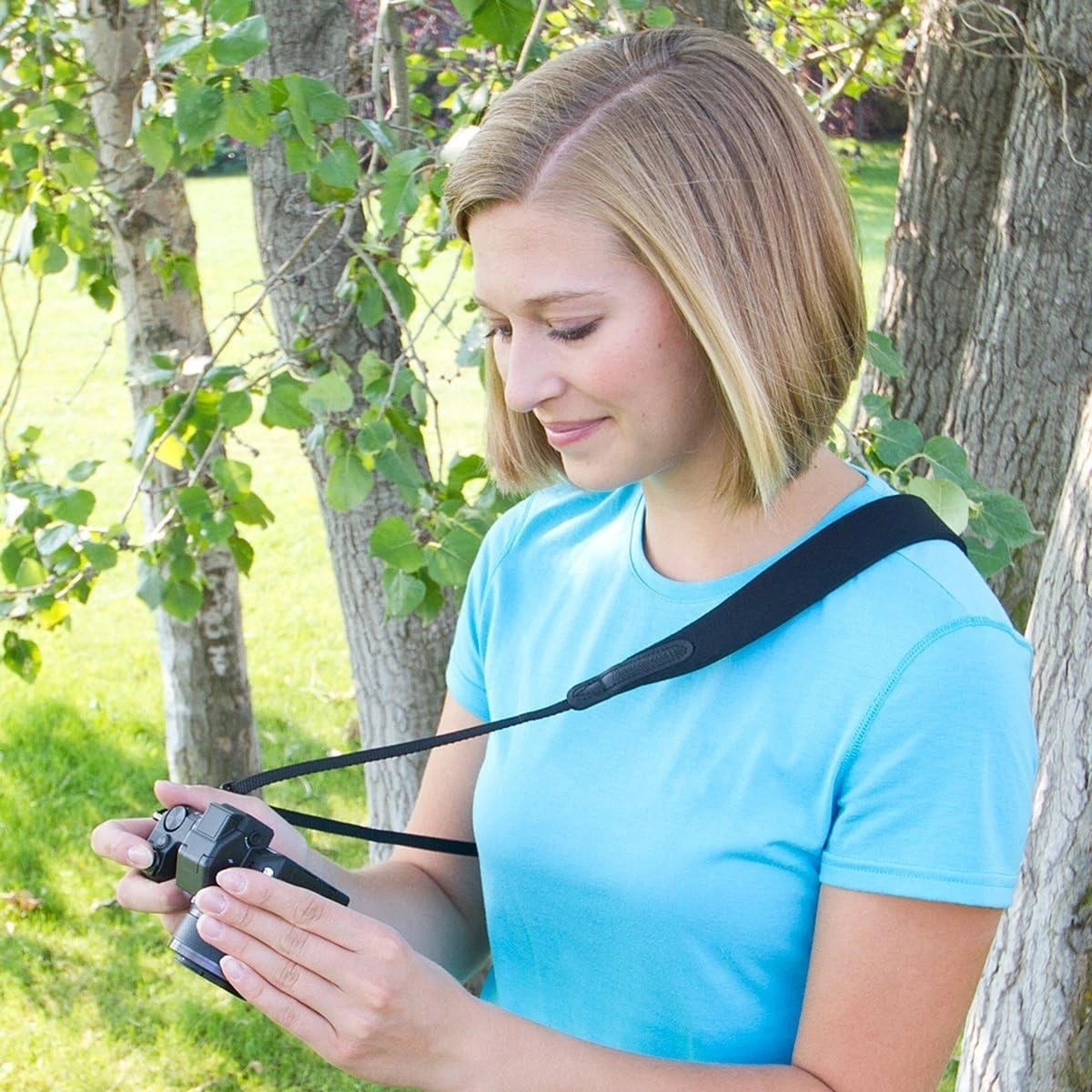 OP/TECH USA Compact Sling - Neoprene Camera for Small One Size, Black