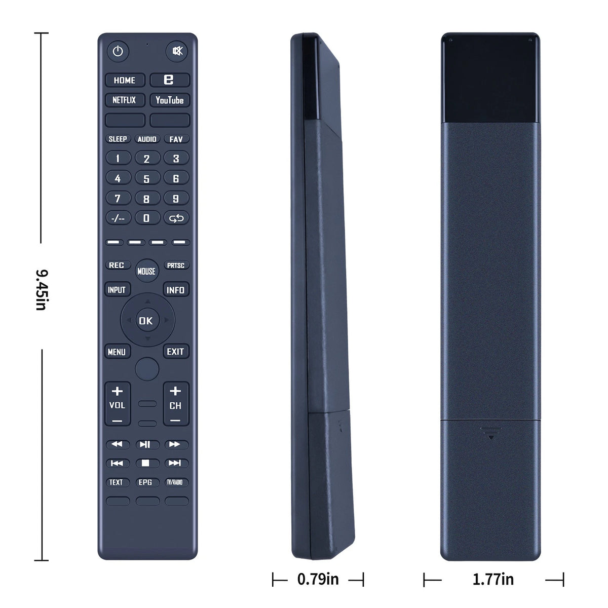 Replacement Remote Control For STAR TRACK TV