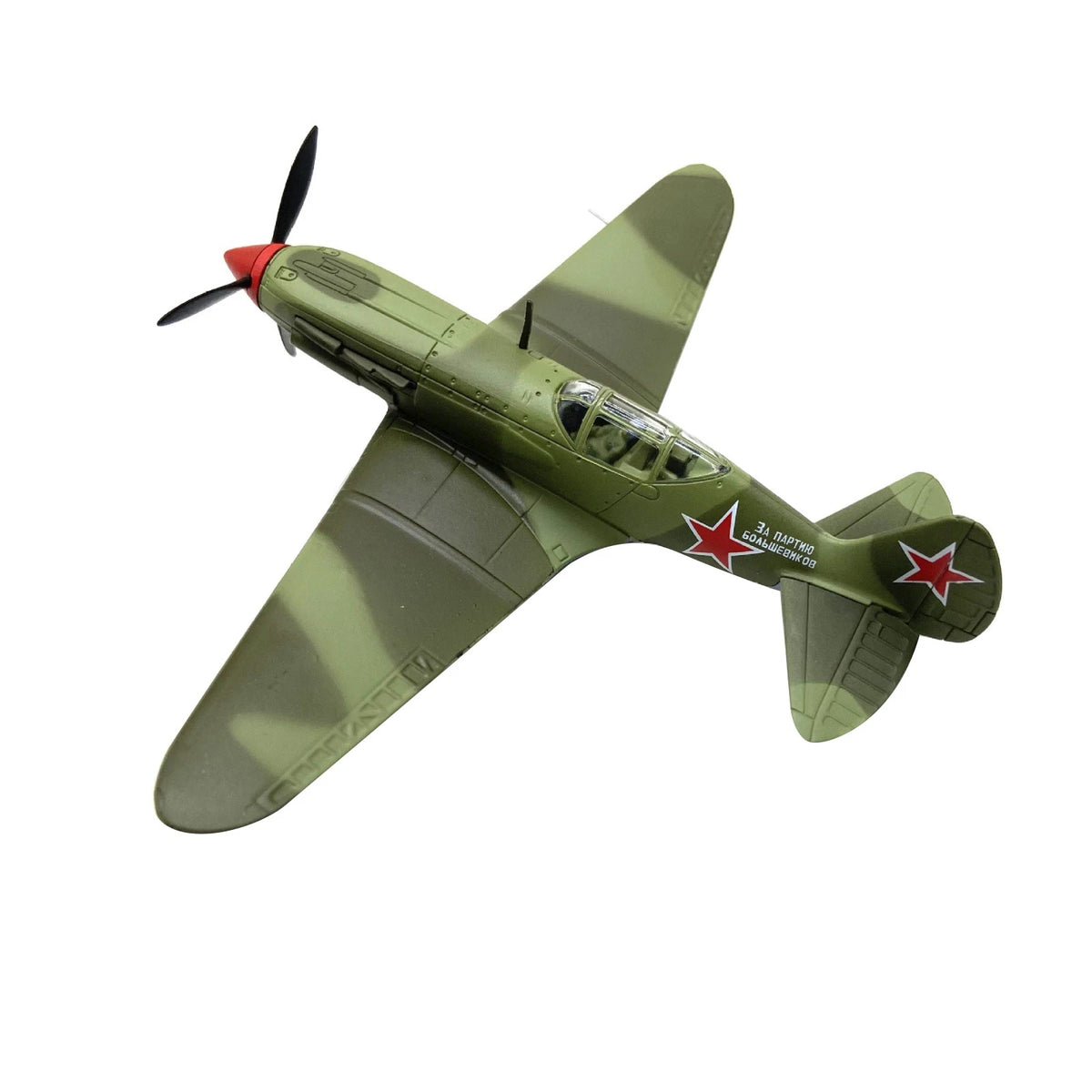1:72 Scale Mikoyan MiG-3 Fighter Model Authentic Aircraft w/ Stand