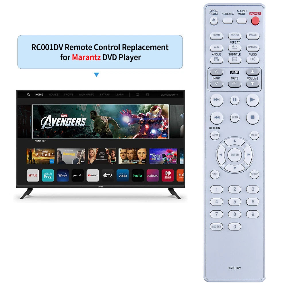 RC001DV Remote Control For Marantz DVD Player DV6001 DV3002 DV7001 VC6001