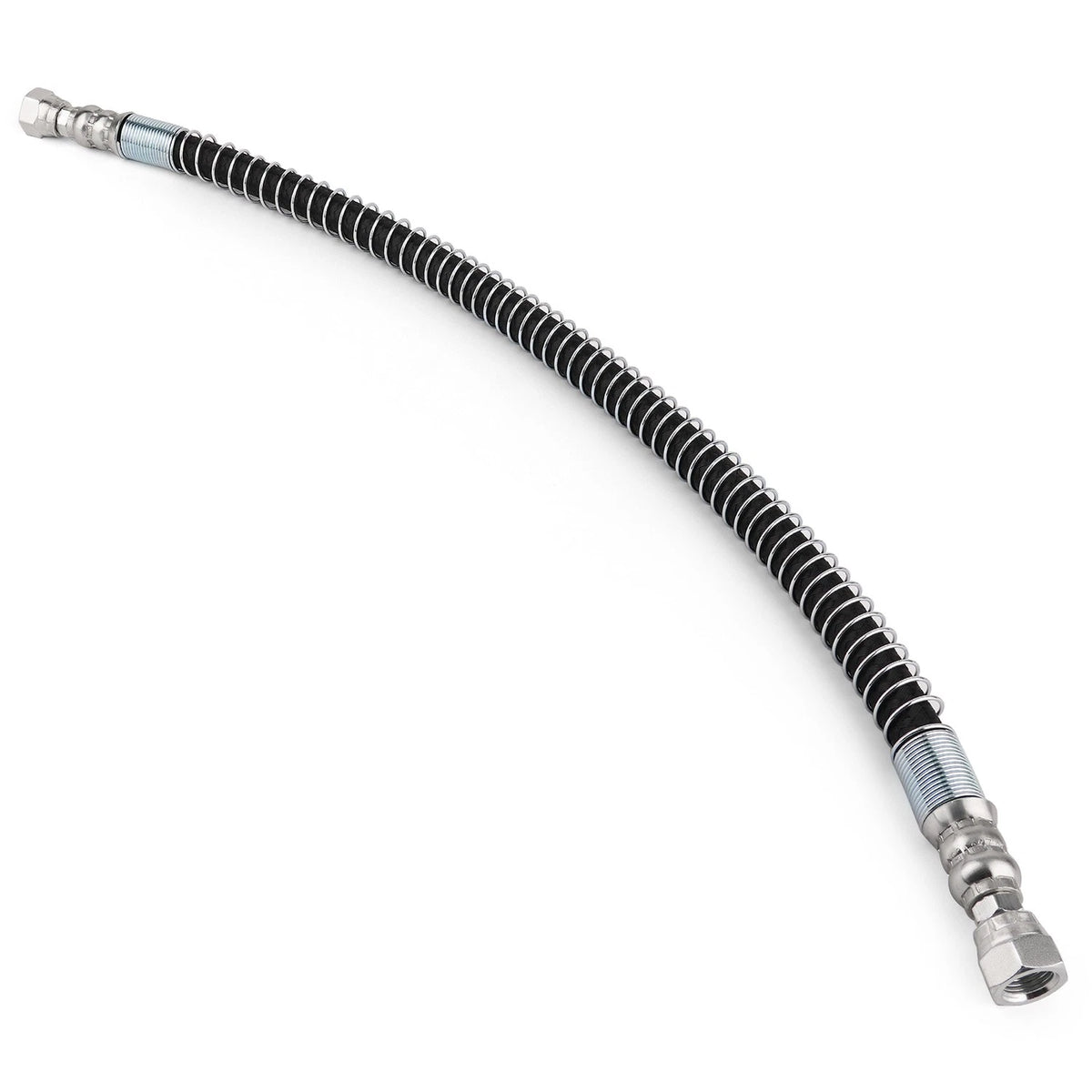 24" LPG Hose Crimped Liquid propane Assembly with spiral guard- 24 " Length 3/8"