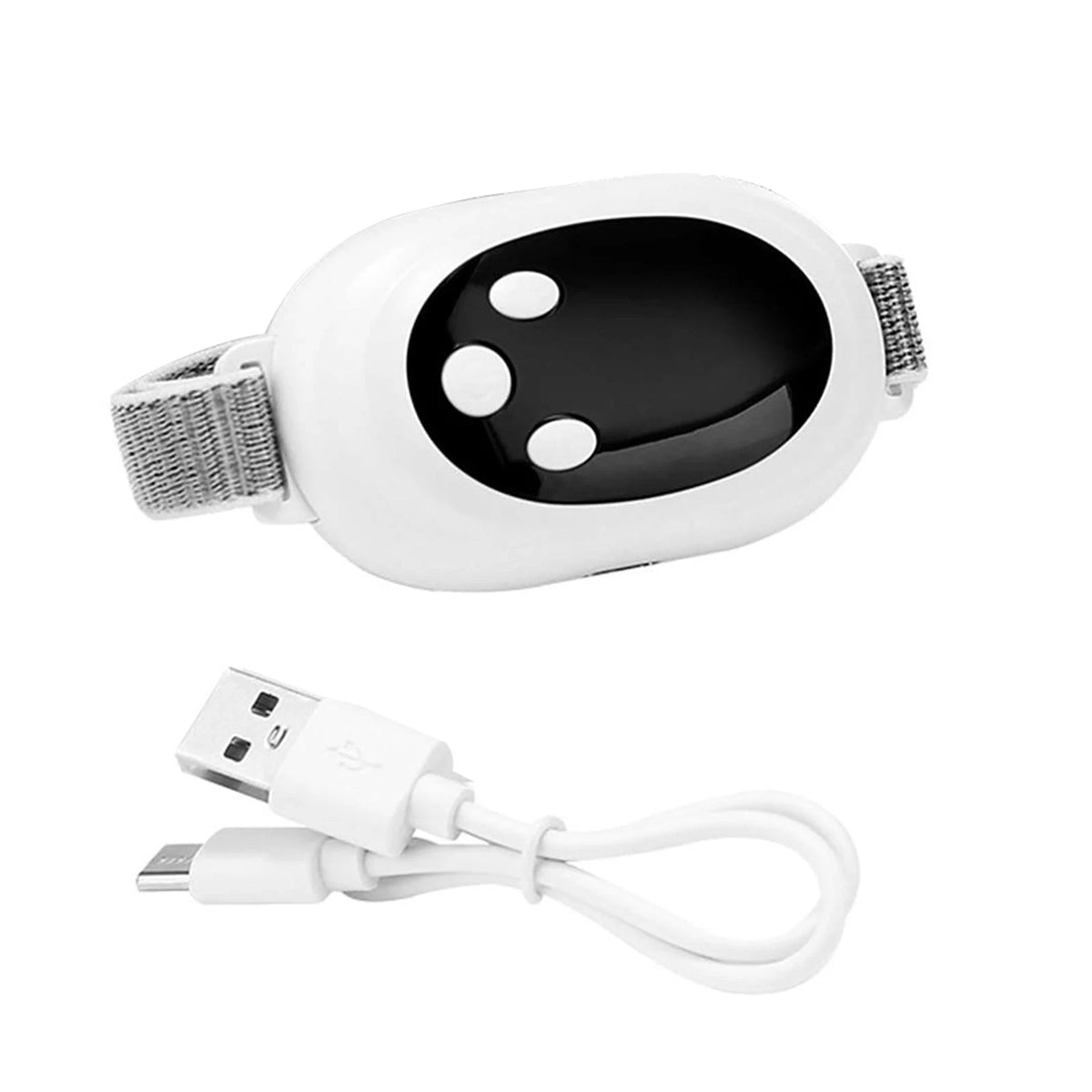 Insomnia Relief Device with Microcurrent Two Modes 20 Levels Adjustable Strap