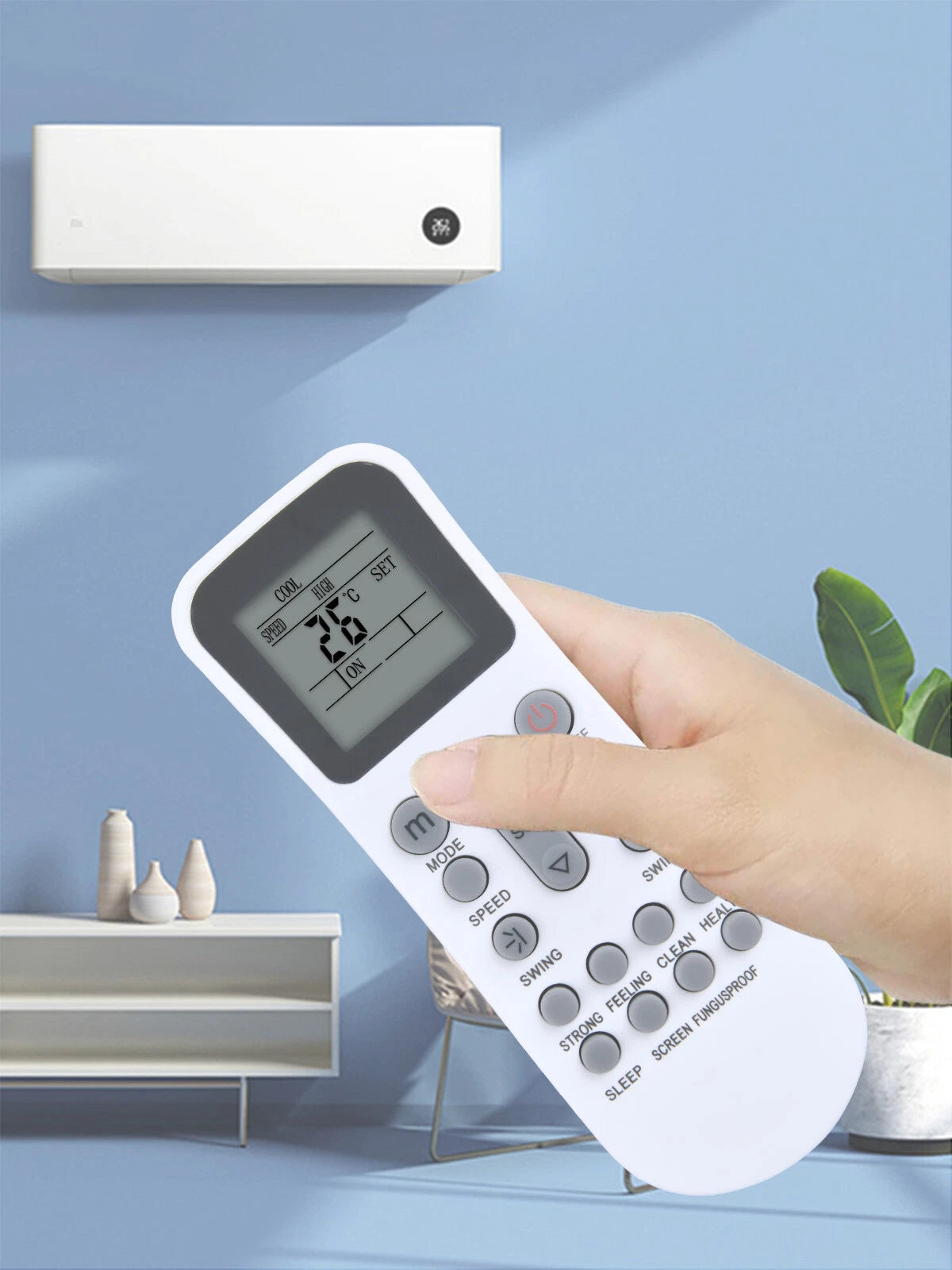 YKR-K/002E Remote Control For AUX Air Conditioner YKR-K204E YK-K/001E