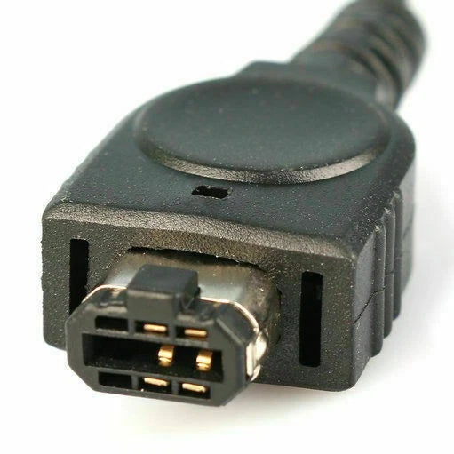 Black Game Link Connect Cable Cord For Nintendo Gameboy Advance GBA SP Black C