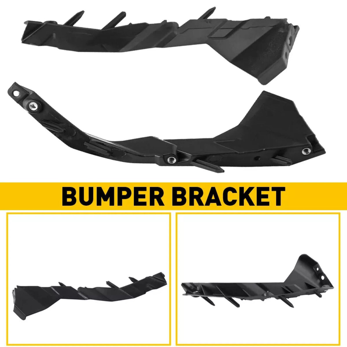 Pair Bumper Bracket Kit For Dodge Charger 2015-2021 Easy to Replace