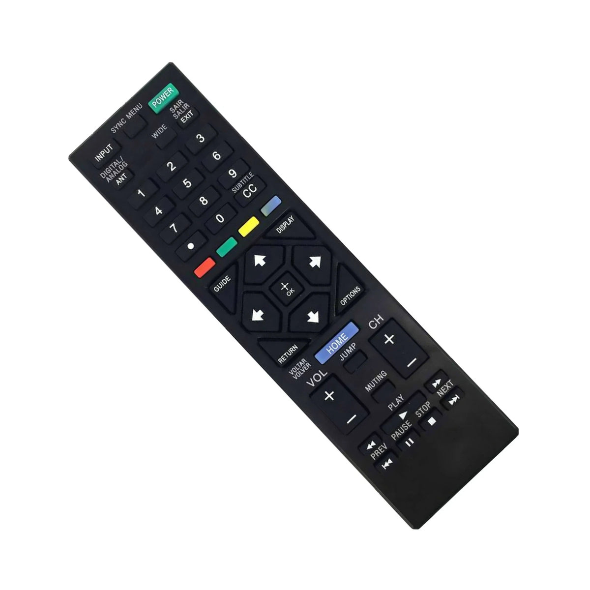 RM-YD093 Replacement For Sony BRA LED TV Remote Control KDL-24R425A RM-YD093