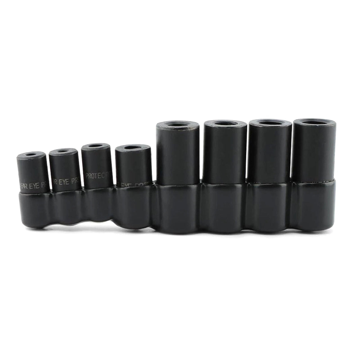 Black Coated Tap Socket Set 70500 8PCS for 1/4 Inch and 3/8 Inch Drive Sizes