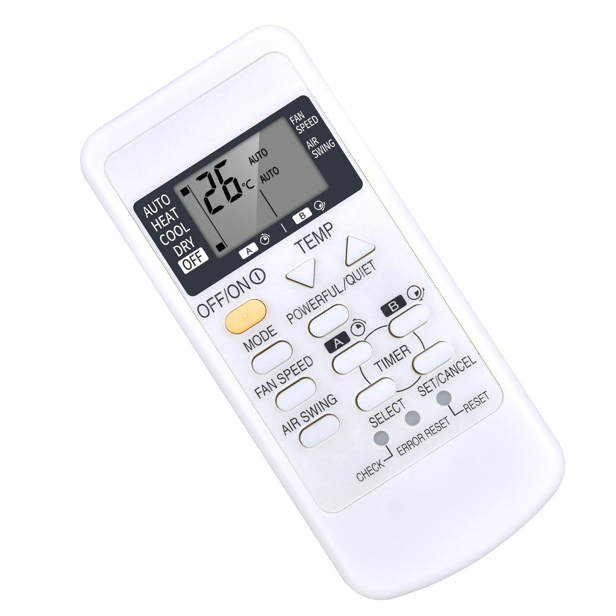 Replace Remote Control For Panasonic Air Conditioner A75C3077 CWA75C3077