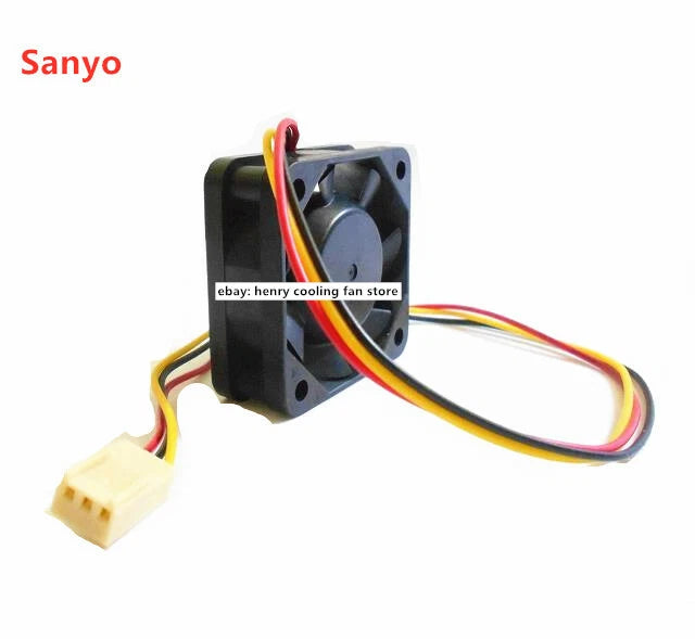 For SANYO 109P0424H7D30 A90L-0001-0441#X DC 24V 0.08A 40*40*15mm 3pin Fanuc fan