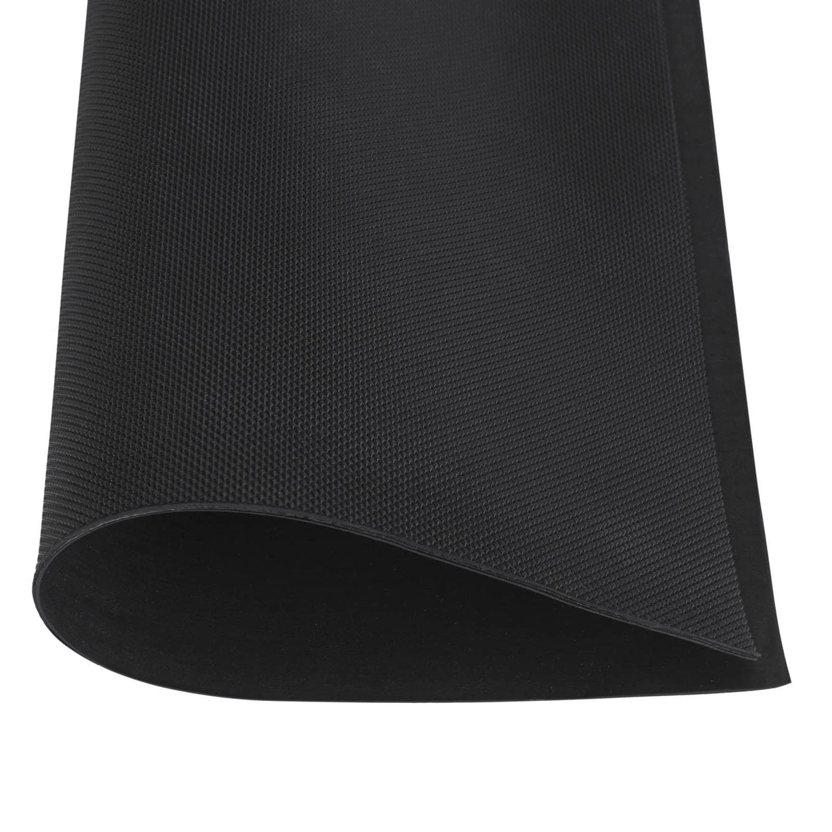MIIDII Shoe Sole Repair Rubber Soling Sheet, Non-Slip 15 x 11 inches, Black