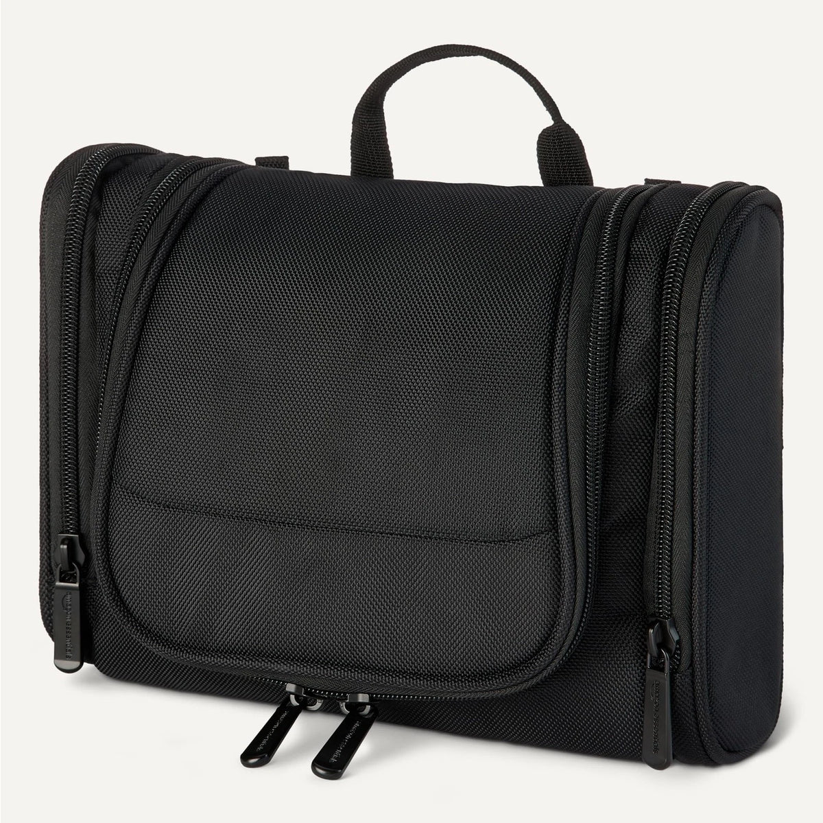 Amazon Essentials Spacious Toiletry Bag, 10 x 8.25 x 3.5 inches, Black