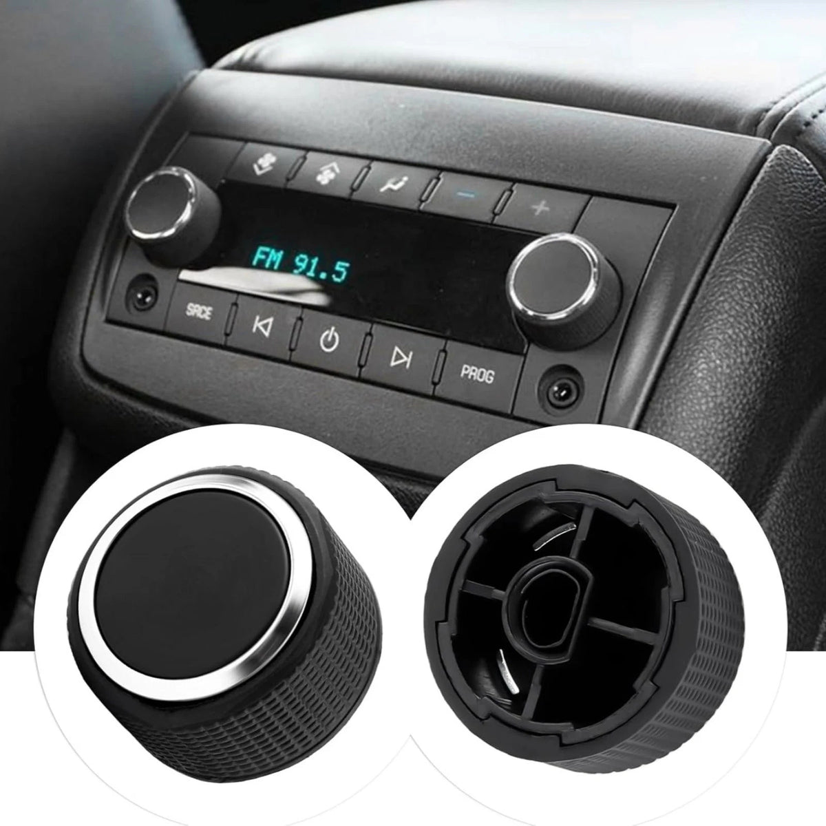 Volume Knob Part Number 22912547 For Chevy Suburban Tahoe Rear Radio Control