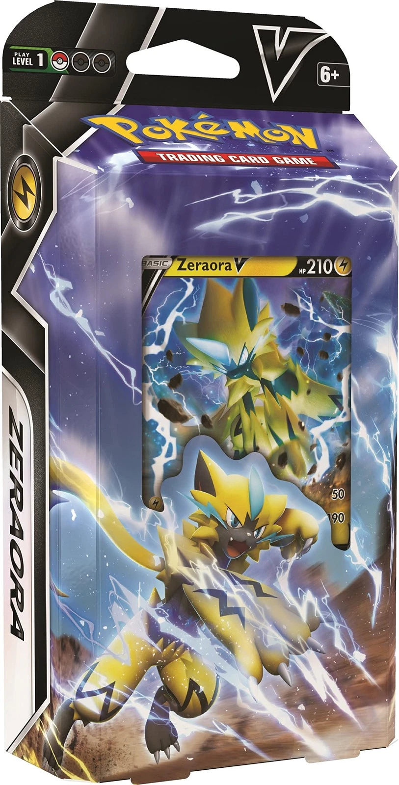 Pokemon TCG: Deoxys V or Zeraora V Battle Deck 4 x 8 x 1.5 inches, Multi