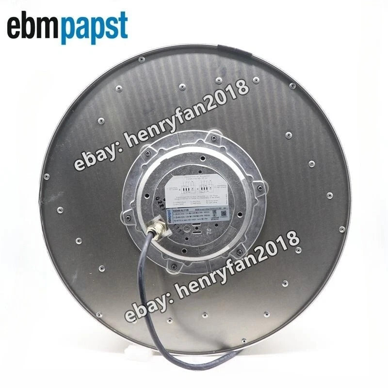Ebmpapst R4D400-AL17-05 AC 400/480V 450/740W Centrifugal Cabinet Cooling Fan