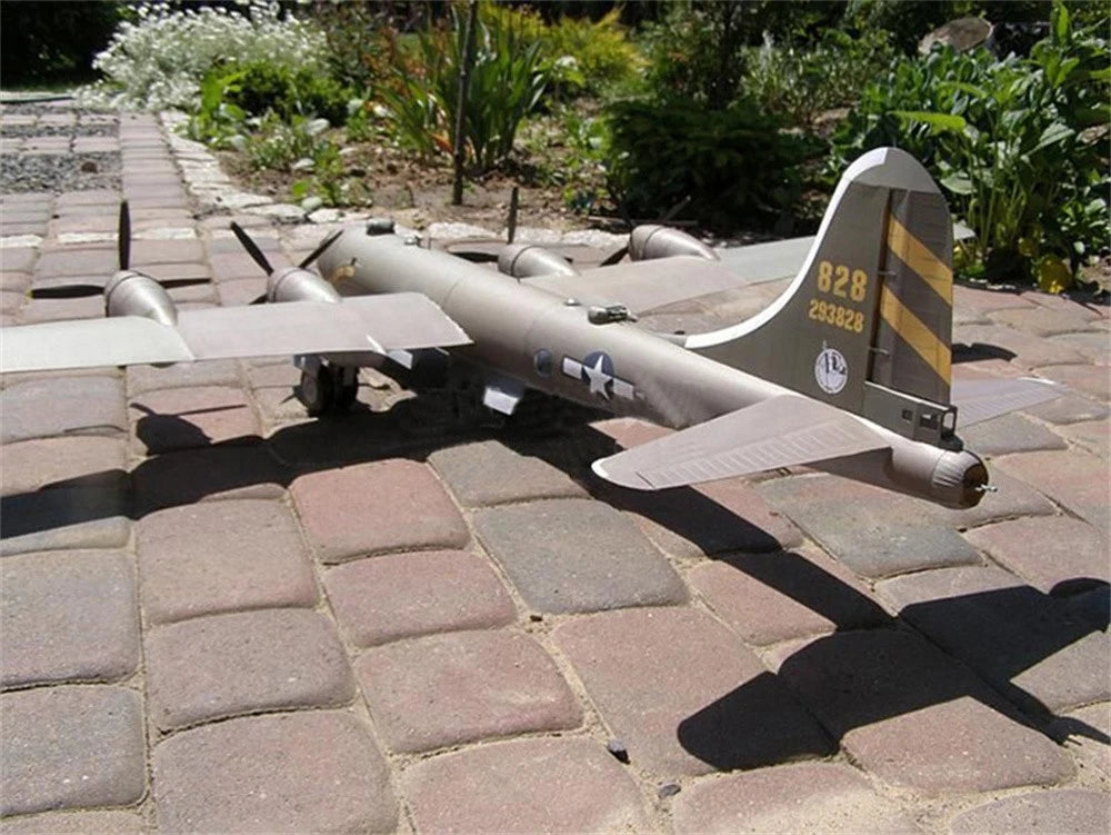 1/47 Unassembled B-29 Super Fortress Bomber Paper Aircraft Model Handmade Model