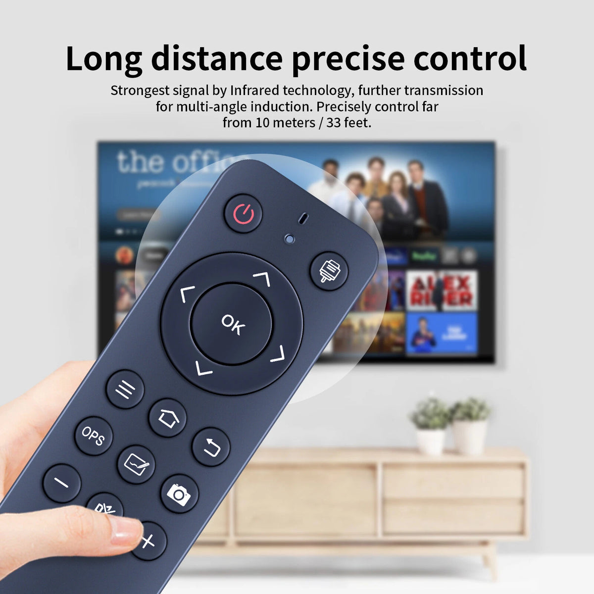 Remote Control For PRISM PRI7501 4K Activpanel Interactive Flat Panel Display
