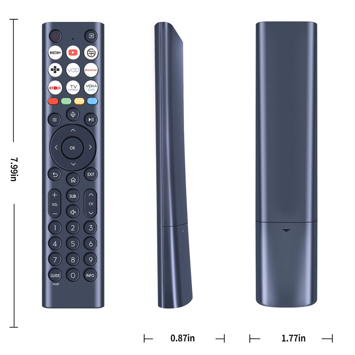 ERF2K38H Replacement Remote Control For Hisense TV