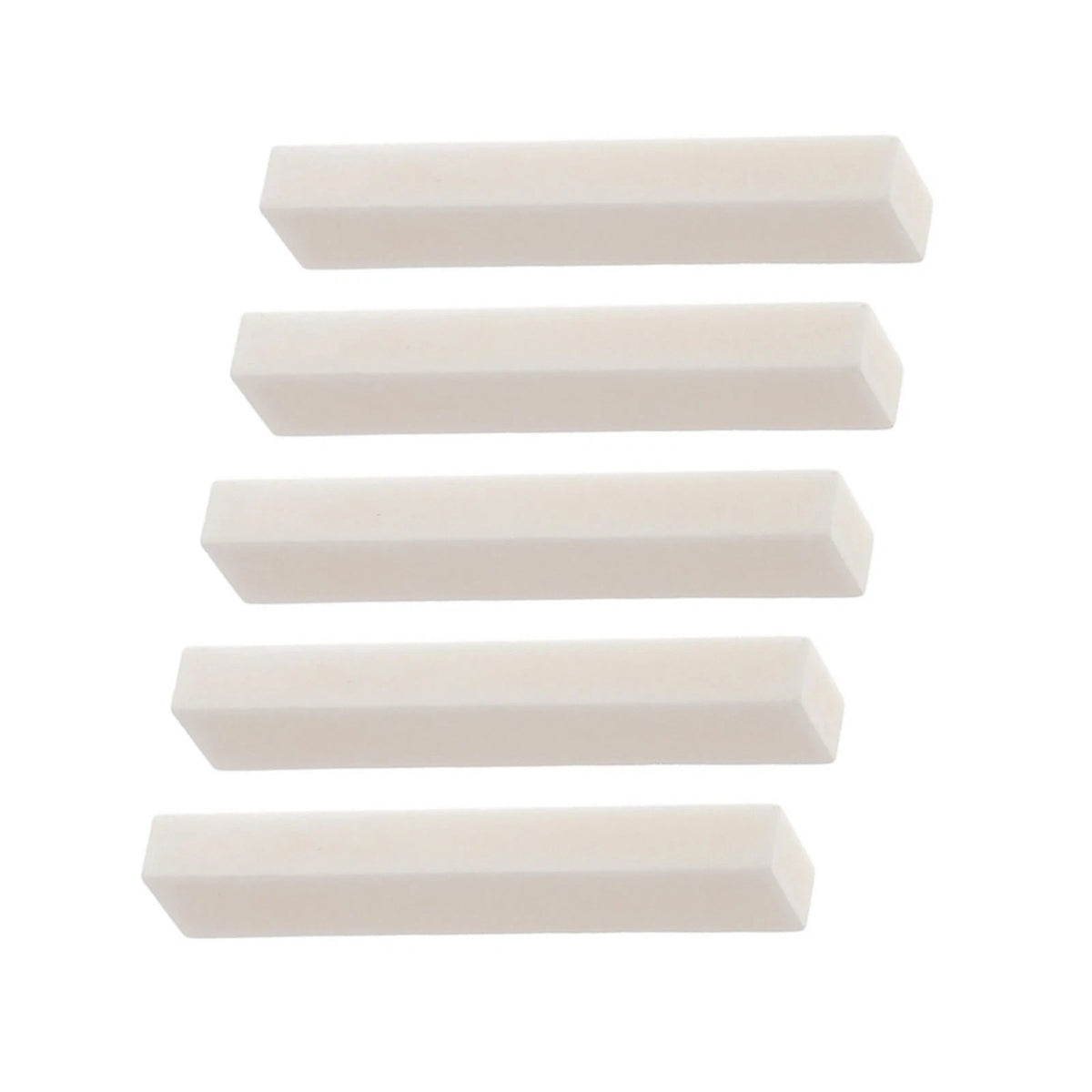 5PCS Hard Buffalo Bone Blank Saddle Nut for Accoustic Classical Guitar DIY