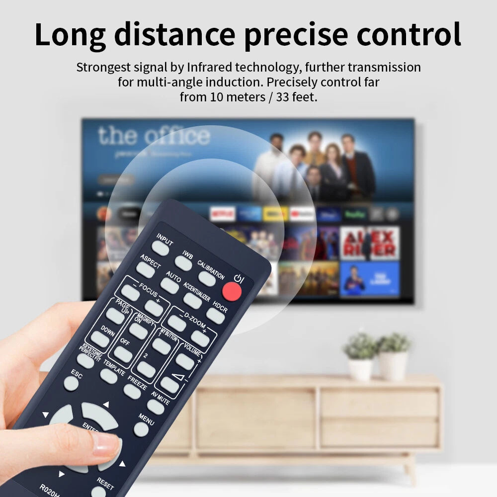 R020H Remote Control For Hitachi Projector CP-AW3506 CP-AX2504 CP-AX2505