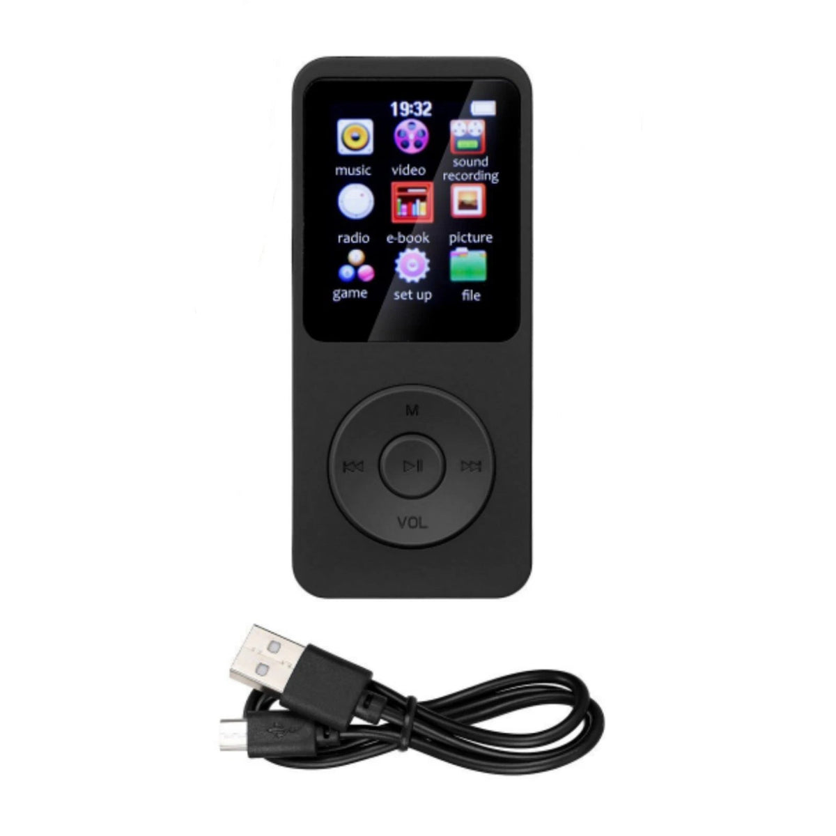 High Quality MP3 Player BT 5.0 HiFi Lossless Sound Remote HD Voice Recorder