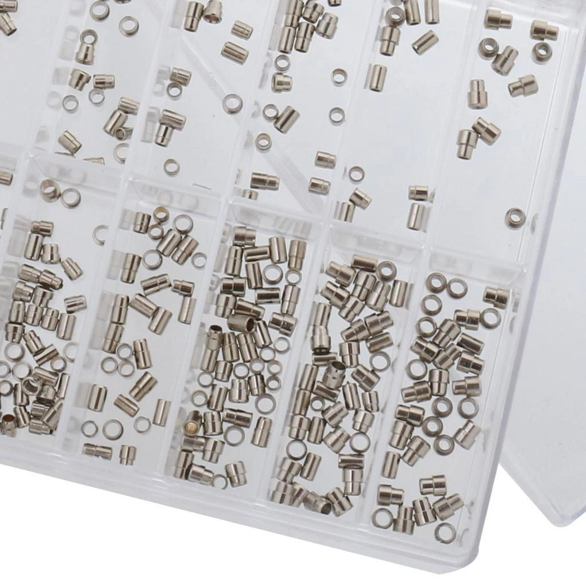 500Pcs/Set Assorted Mixed Size Watch Case Crown Tube Repair Replacement Part A
