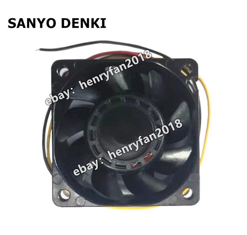 SANYO 9WL0612P4S001 SanAce Fan 12V 0.67A 60*60*25MM IP68 Splash Proof Axial Fan