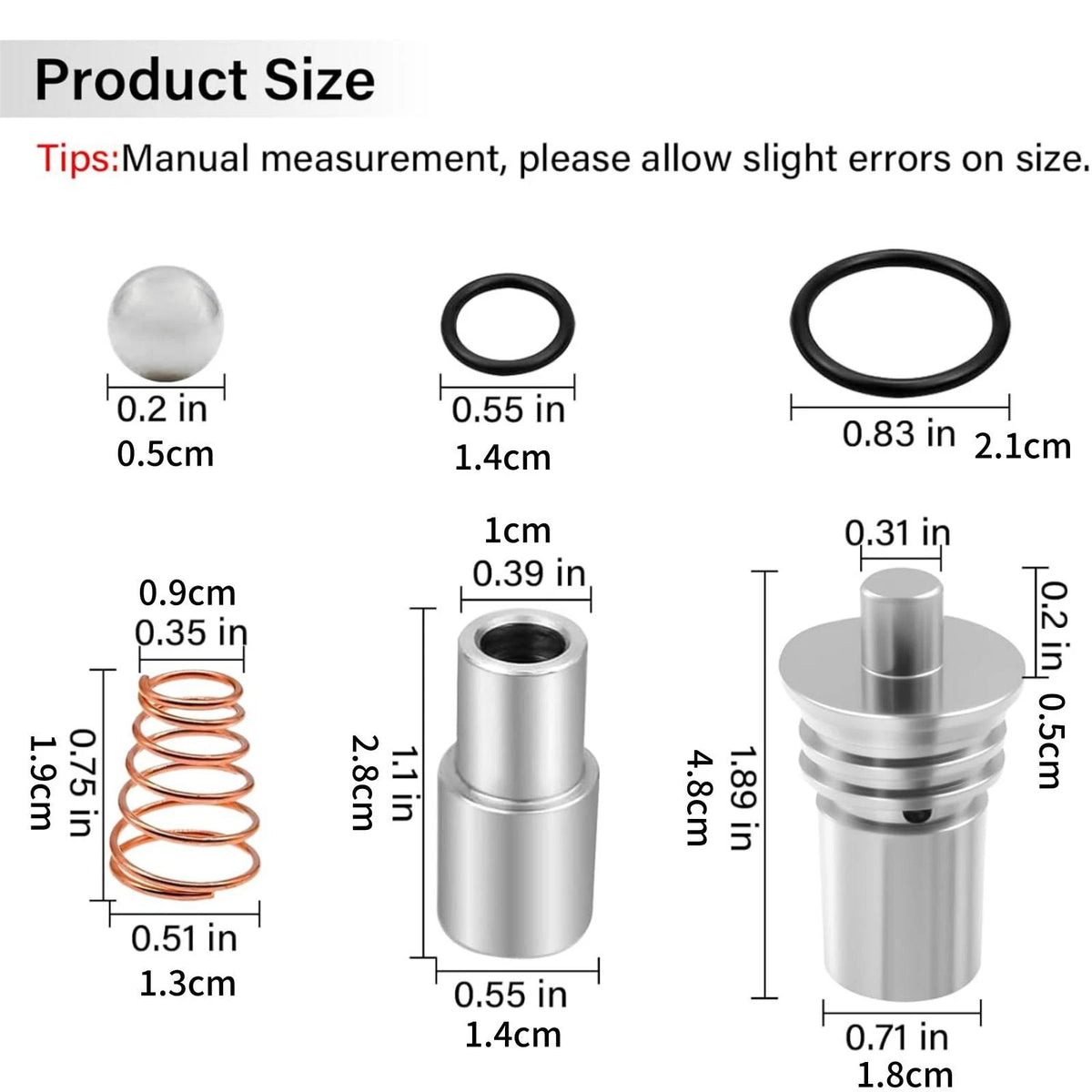 Cooling Flow Bypass Valve Set For 2014-Up Cadillac Chevy GMC Cars Trucks