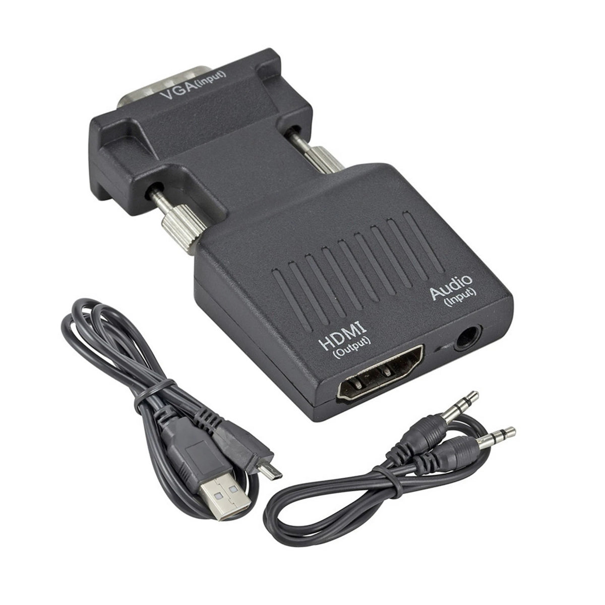 VGA Input To HDMI Output Adapter PC Laptop To HDTV Moniter Projecter Converter F