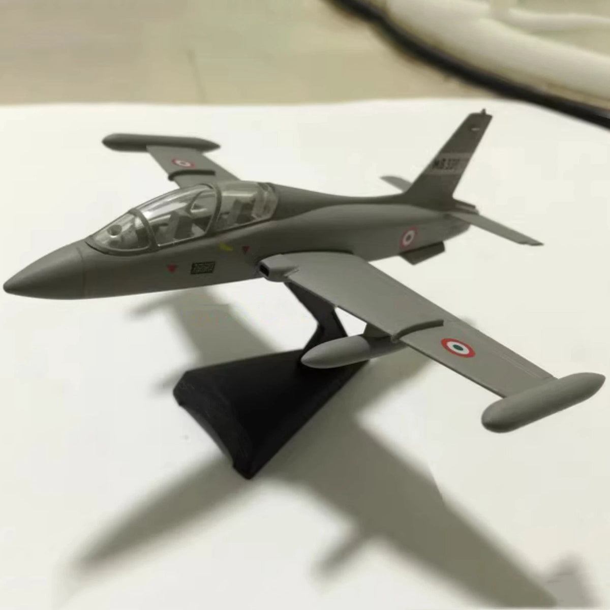 High Simulation 12cm Diecast Alloy 1/94 Italy For Aermacchi MB339 Fighter Model