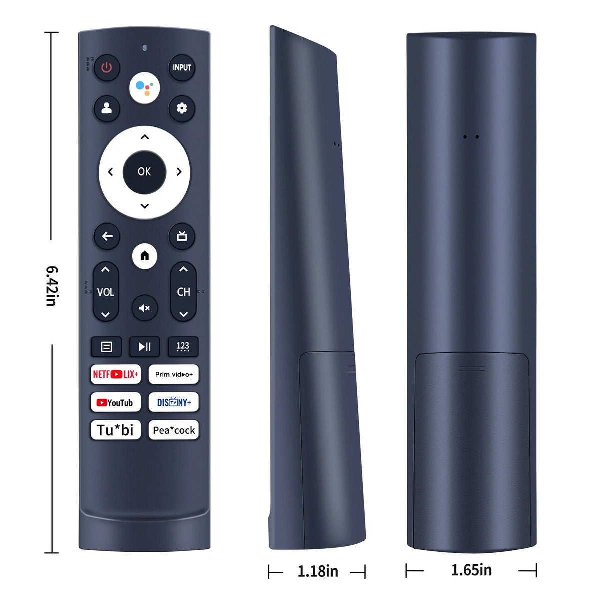 ERF3M90H Remote Control For Hisense TV 50A62GUA 55A66GUA 43A53FUA 75A53FUA