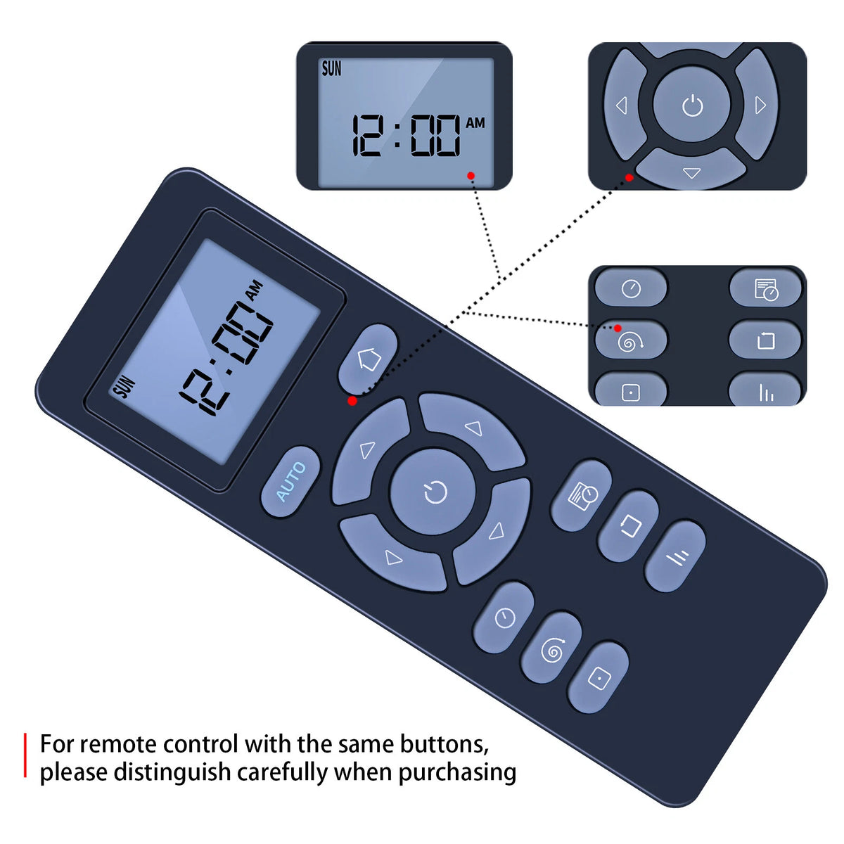 Remote Control For Cecotec Conga 990 Vital X 999 2290 Robot Vacuum Cleaner