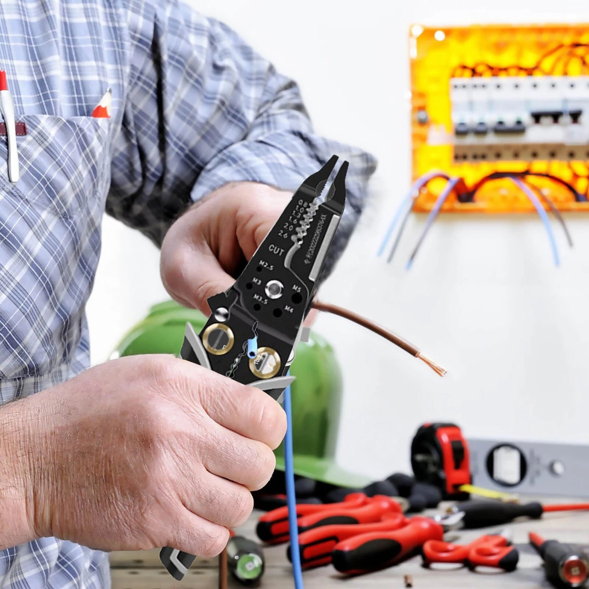 Hardness Multipurpose Wire Stripper Cutter Wire Stripping Cutter Home Using