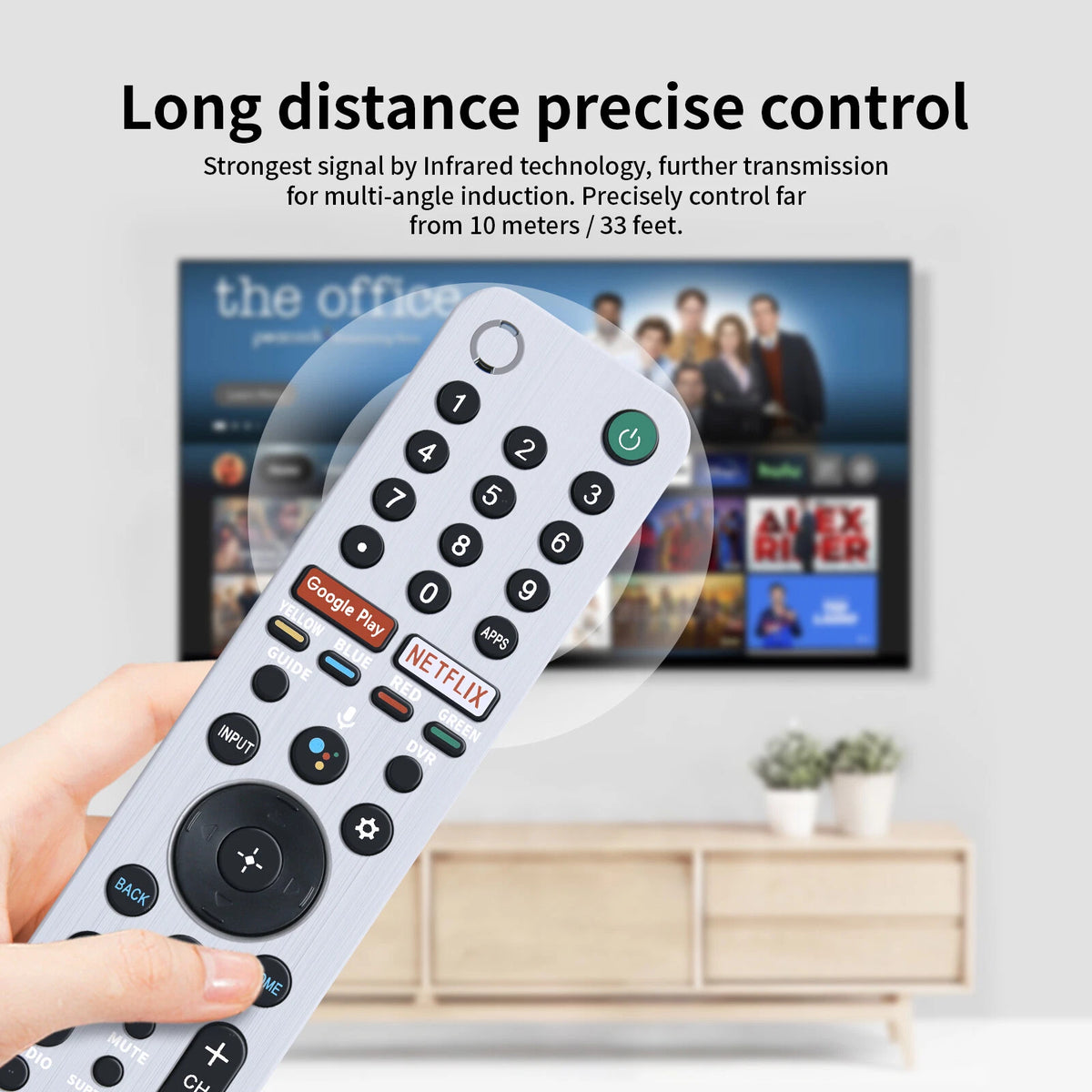 RMF-TX600U Voice Remote Control For Sony TV XBR-A9G XBR-850G XBR-Z9G Series